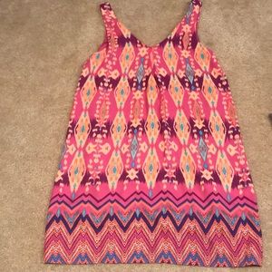 Everly patterned mini dress